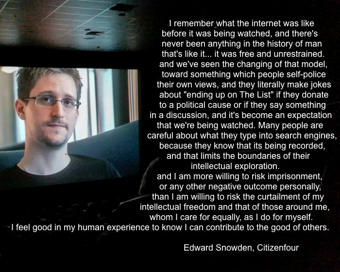 Edward Snowden Quote
